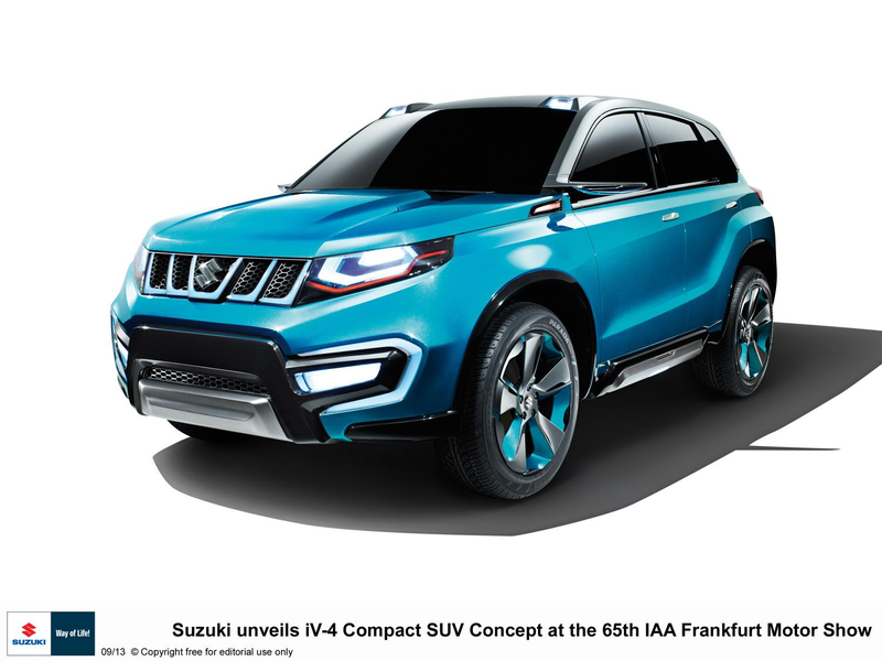 Illustration for article titled 'iV-4' - Suzuki's New Compact SUV Concept Model